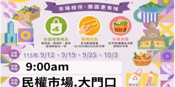 彰化華陽、民權市場來趣．踅市仔（場） 兌換加倍券活動開鑼
