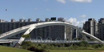 陽光橋 3/30 至 5/21 辦理橋體清洗 平日特定時段實施管制