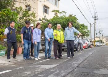 守護草屯鄉親出入平安　許淑華現勘拍板：即刻動工改善老舊路面排水