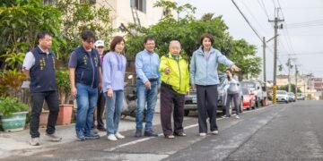 守護草屯鄉親出入平安　許淑華現勘拍板：即刻動工改善老舊路面排水