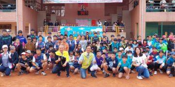 彰化大佛金像獎全國軟式網球錦標賽 7百多名隊員與教練參賽