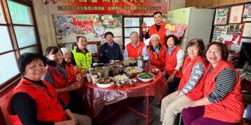 彰化縣榮民服務處迎春圍爐 長輩溫馨團聚迎馬年