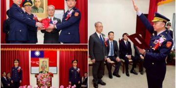 宜縣警察局長劉炯炫調任北市警局督察長 陳金城接任宜縣警察局長