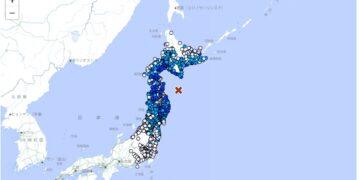 影音/日本青森縣東方外海規模6.7地震 發布海嘯注意報