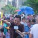 竹北雙市公園水樂園湧3萬人潮 鄭朝方特辦清潔隊員家庭日致敬城市英雄