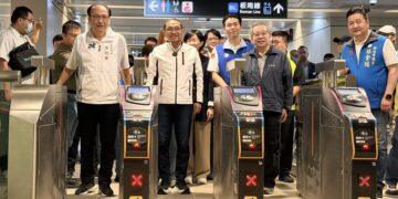 三鶯線年中通車在即！侯友宜親測「頂埔轉乘動線」 提報交通部履勘全力衝刺