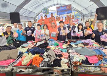 台中天津路商圈曬衣節開跑祭出萬件服飾百元超值特賣