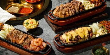 「八色烤肉mini」插旗三井OUTLET PARK台中港 期間新品「豪華鮮貝火烤雙主餐」搶先亮相