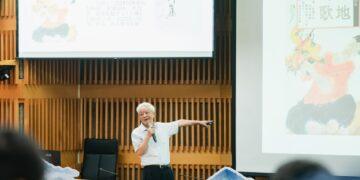 詩人向陽赴虎科大暢談台語詩及歌詞　張信良校長：母語是文化記憶與價值認同的重要載體