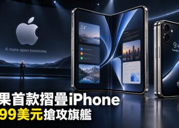 蘋果首款摺疊iPhone Duo登場　1999美元搶攻旗艦市場