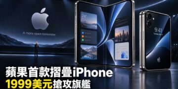 蘋果首款摺疊iPhone Duo登場　1999美元搶攻旗艦市場