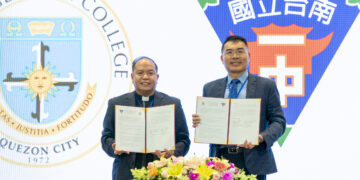 台南一中線上交流到與菲律賓UST Angelicum College正式簽署合作備忘錄