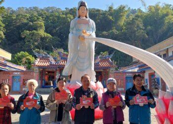影音/清水岩寺歲末點燈活動 佛前燃燈祈福為來年點亮希望與平安