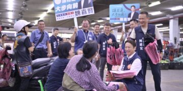 農友與攤商賣得開心 消費者買得安心 魏嘉賢提「花蓮農產運銷升級計畫」