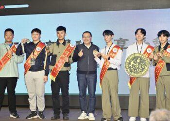 亞洲技能競賽新北勇奪 5 金 1 銀 侯友宜：加碼補助優秀指導師國際見學