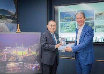 新北大巨蛋取經國際！侯友宜參訪 Populous 總部 汲取 MLB 球場設計經驗