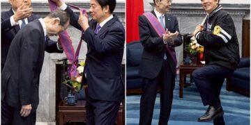 表彰王貞治棒球成就及推動臺日棒球發展 總統賴清德頒授一等景星勳章