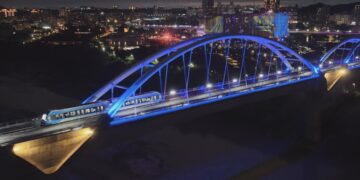 新北捷運三鶯線打造城市藝術廊道 結合在地文化與墩柱美化展現新風貌