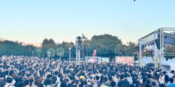 JINS《滾草皮音樂市集》人氣再創新高！上萬人塞爆花博