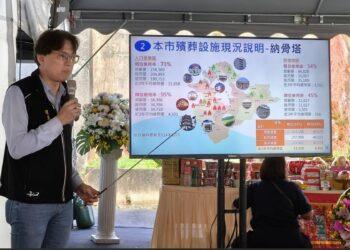 侯友宜清明視察新店五城公墓 宣示增設 3,939 櫃位滿足市民需求