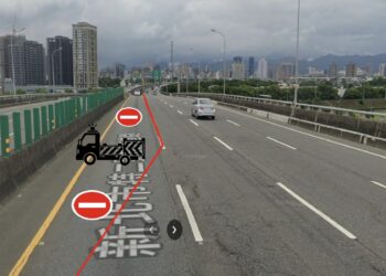 台65線板橋板城路匝道與華香橋 8月22日夜間施工封閉改道