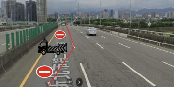 台65線板橋板城路匝道與華香橋 8月22日夜間施工封閉改道