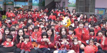 花蓮市幼慶元宵 學童燈籠走秀展創意