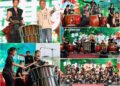 我龍太鼓+宜縣7校學子 手作太鼓及演奏交流 深化臺日情誼
