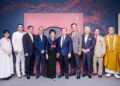 洪世佑館長、蘇嘉全董事長、片山和之代表齊聚史博館，見證旅日水墨大師傅益瑤生涯首場臺日交流大展