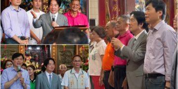 到宜蘭廟宇參香揭匾　總統賴清德大力推薦林國漳