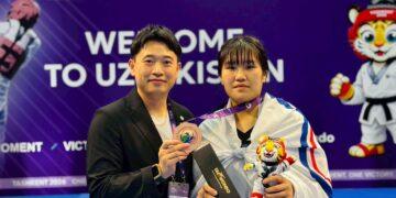 花蓮高工跆拳揚威國際 張紫芸勇奪世青賽銅牌