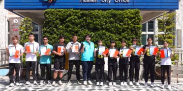 全國賽事績優選手為縣爭光　接受魏嘉彥表揚獎勵