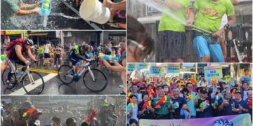 影音/蘇澳狂歡潑水節封街登場 水花飛濺狂炸超清涼