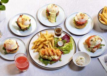 蛋汁流心太犯規！汐止福泰「The Café」六款早午餐上桌