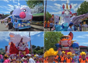 影音/羅東藝穗節四大神獸亮相 預告踩街大遊行即將精彩登場