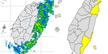 影音/0125水氣偏多 基隆北海岸及宜蘭臺東有局部大雨