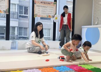 基督徒救世會攜手恩主公醫院在三峽舉辦兒童發展篩檢活動