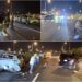影音/國5南向路段車禍 3車連環撞釀5傷