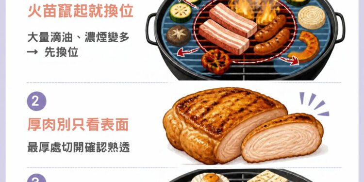 中秋烤肉先「排座位」！營養師教你看這三件事
