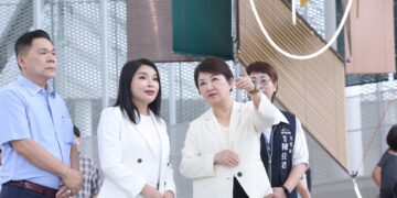 開館狂吸187萬人次！張嘉郡參訪台中綠美圖 盧秀燕：深化中台灣藝文共榮
