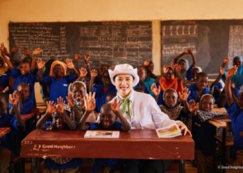 金賢珠為守護全球弱勢兒童獻愛心 快閃來台辦見面會與粉絲相約做公益